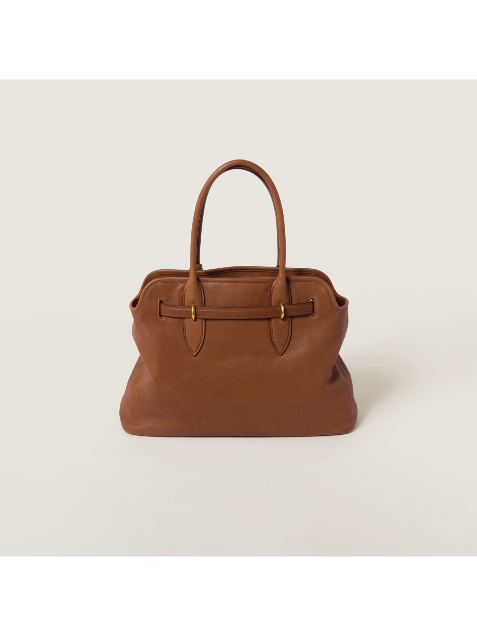 Сумка из кожи наппа Aventure Miu Miu